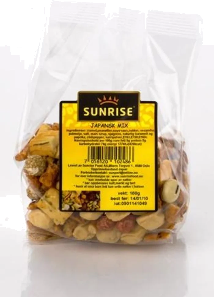 Sunrise Japansk Mix 145g