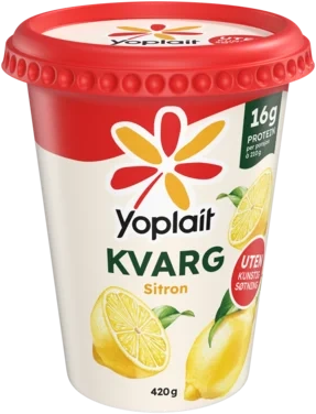 Yoplait Kvarg Sitron 420g