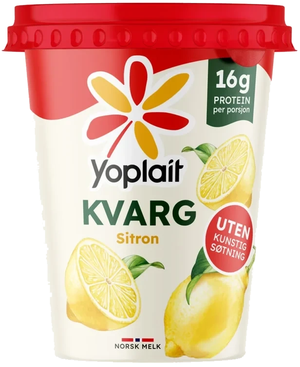 Yoplait Kvarg Sitron 420g