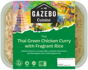 Thai Green Chicken Curry & Fragrant Rice - 400g