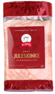 Juleskinke Røkt Skåret Kuraas
