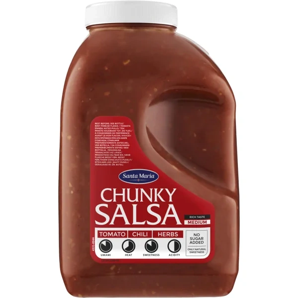 Santa Maria Salsa Chunky Medium 3700g