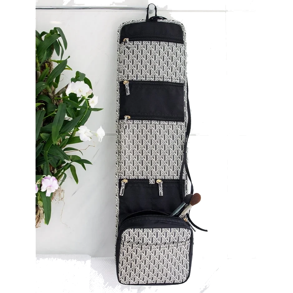 Ceannis JLB Hanging Cosmetic Black-White