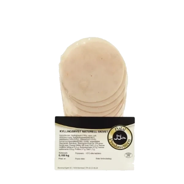 HALALPRODUSENTEN Kylling Bryst 100g