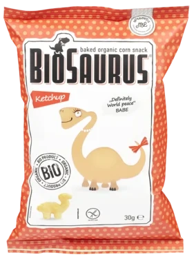 Biosaurus Ketchup Babe Økologisk Glutenfri Vegansk