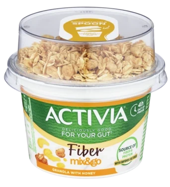 Activia Yoghurt m/Honning Granola Mix&Go 165g