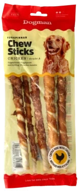 Tyggepinne Kylling 5pk Dogman