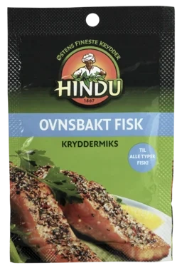 Ovnsbakt Fisk Kryddermiks Pose Hindu