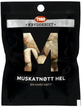 Muskatnøtt Hel 12 g Toro