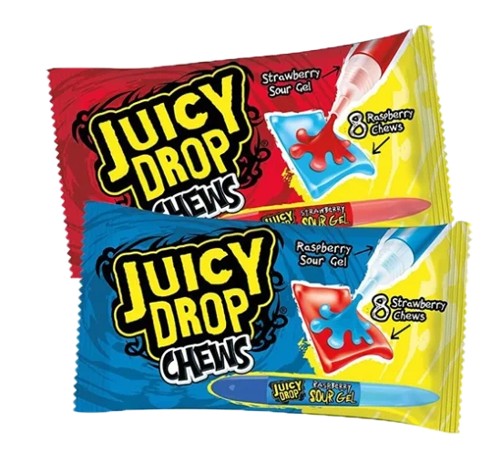 Juicy Drop Chews 67g Assortert