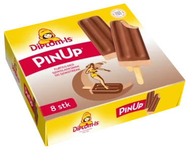 Diplom-is Pinup Sjokolade 8stk