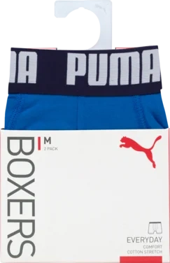 Puma Herre Boxer Basic 2 Pk Blue/navy l