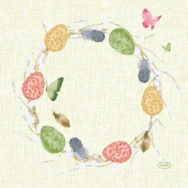 Serviett 3l33cm Joyful Spring