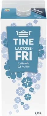 Tine Lettmelk 0,5% Laktosefri 1,75l