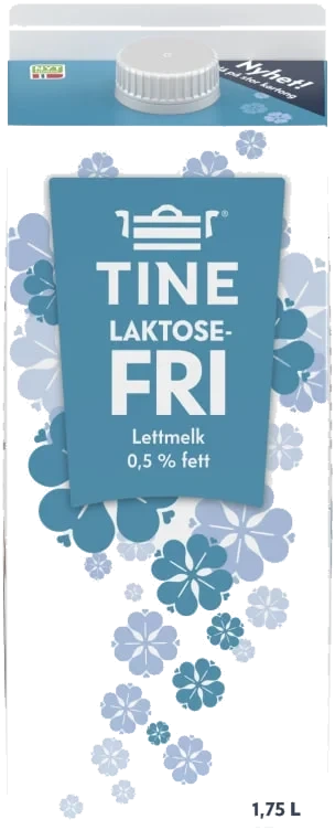 Tine Lettmelk 0,5% Laktosefri 1,75l