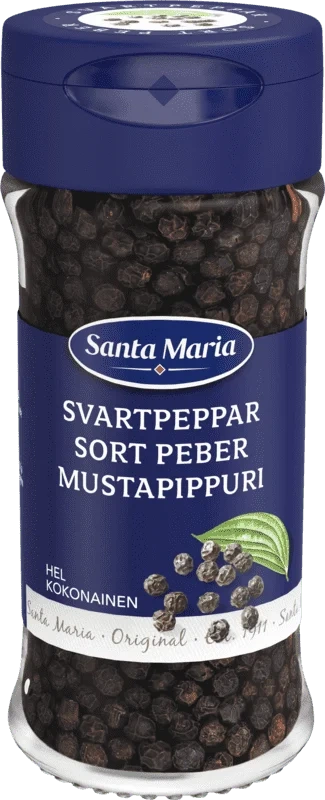 Sort Pepper Hel 35g Santa Maria