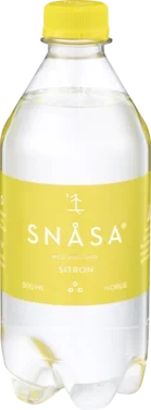 Snåsa mineralvann sitron kullsyre 24x0,5l