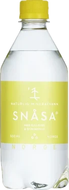 Snåsa mineralvann sitron kullsyre 24x0,5l