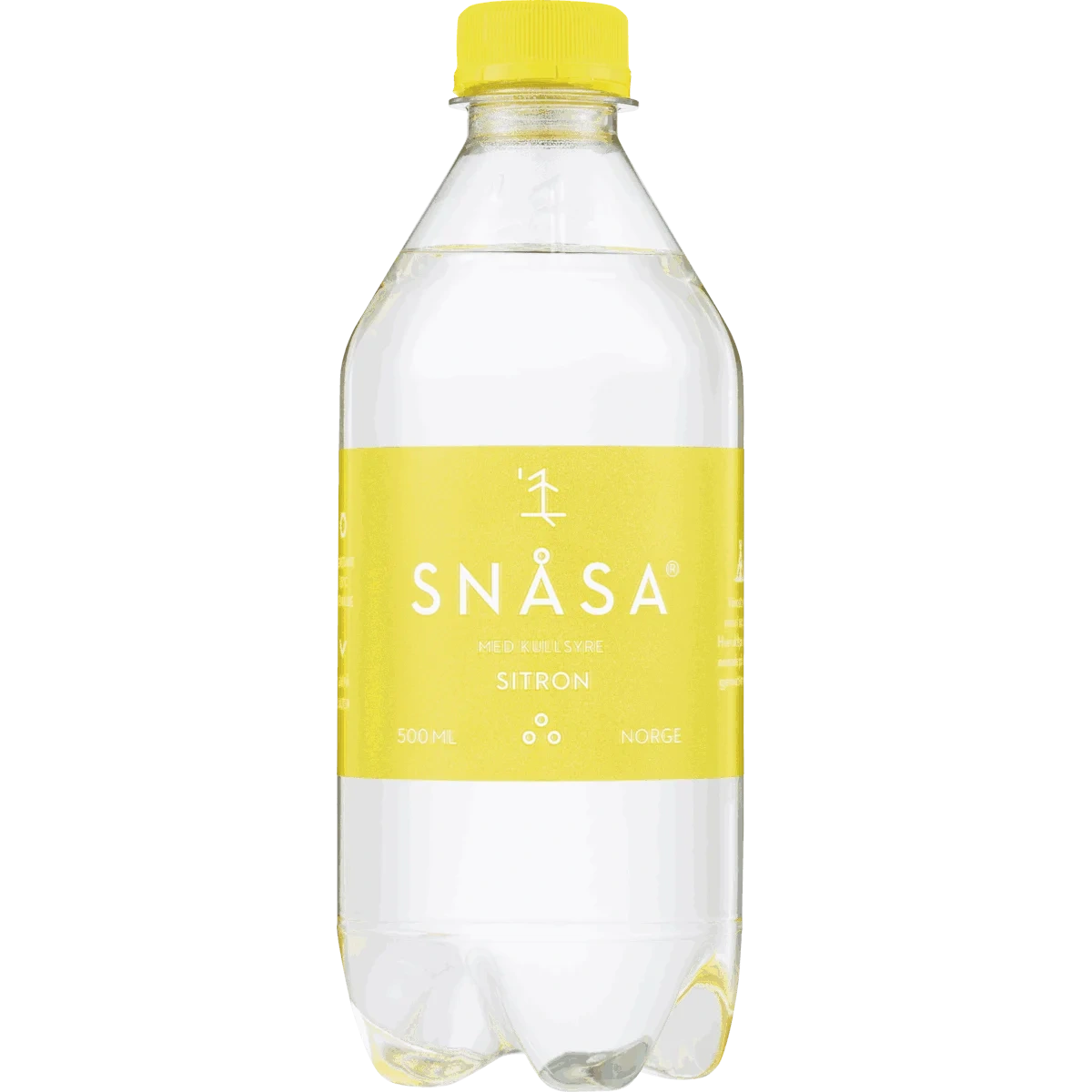 Snåsa mineralvann sitron kullsyre 24x0,5l