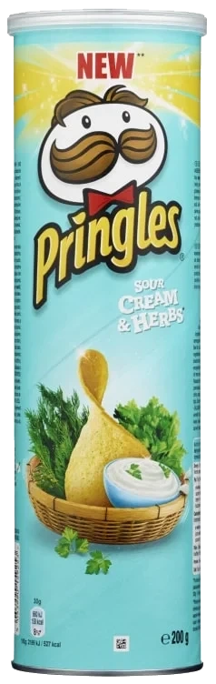 Pringles Sour Cream And Herbs 200g