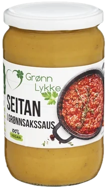 Seitan i Grønnsakssaus