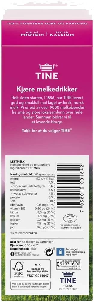 Tine Lettmelk