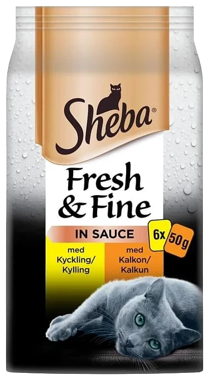 Sheba Fresh&Fine Våtfôr med Fjærkre Cig