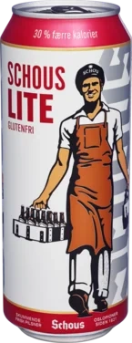 Schous Lite 0,5l boks