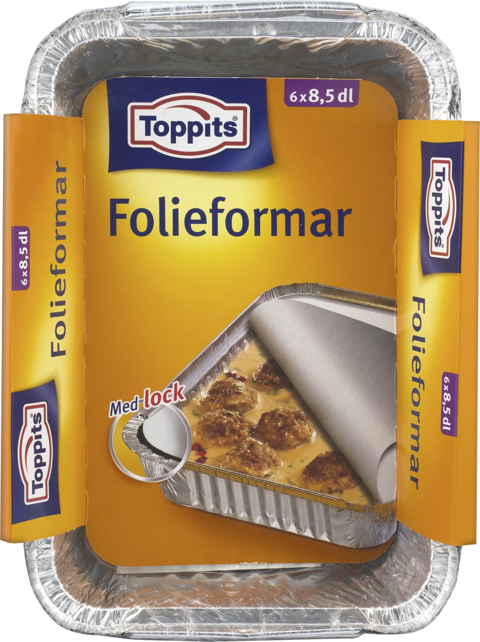 Folieform med lock