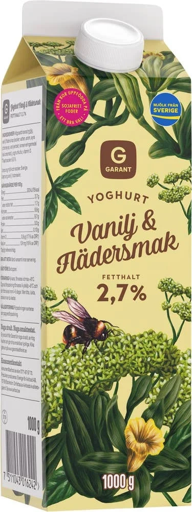 Yoghurt Fläder & Vanilj