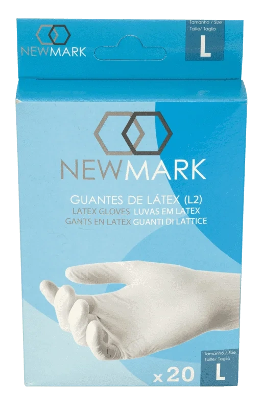 New Mark Engangshansker Large Latex 20stk