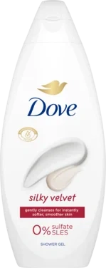 Dove Shower Gel Silky Velvet 250ml Dusjsåpe