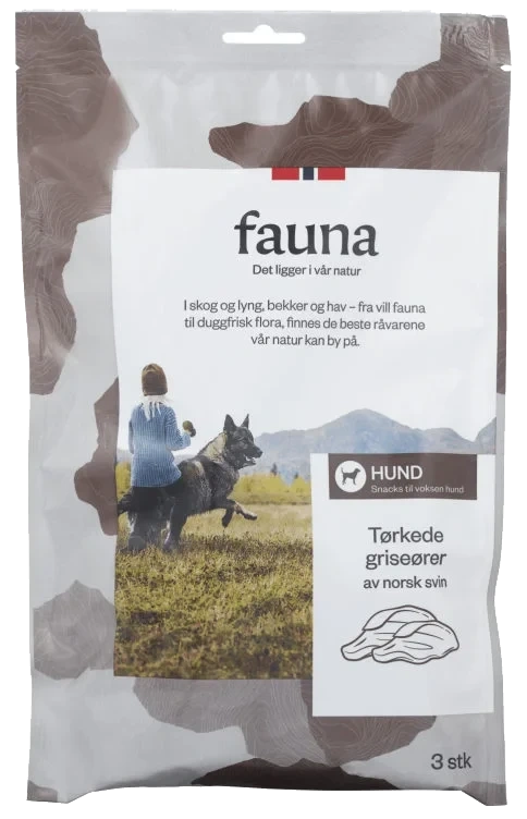 Fauna Griseører 3stk