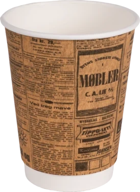 Kaffebeger Avisserien 12oz/35cl Dw, 600 stk