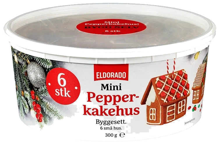 Pepperkakehus Mini 300g Eldorado