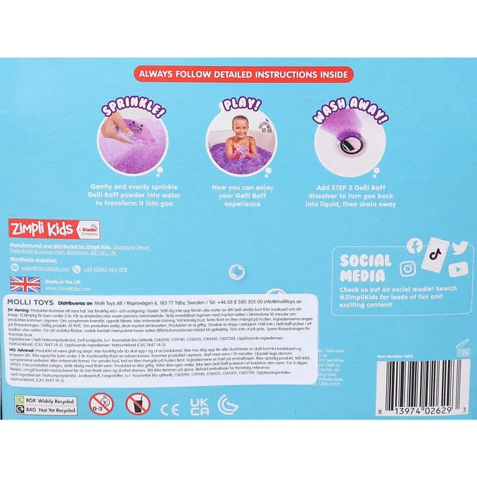 Gelli Baff 2-bad Lila/blå