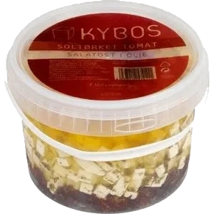 Kybos Fetaost M/Soltørkede Tomater 2,5kg