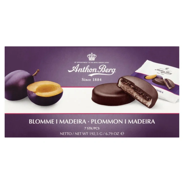 Plomme i Madeira 220g Toms