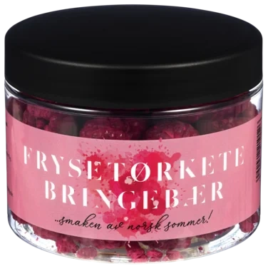 Frysetørkete Bringeb 35g Bringebærlandet