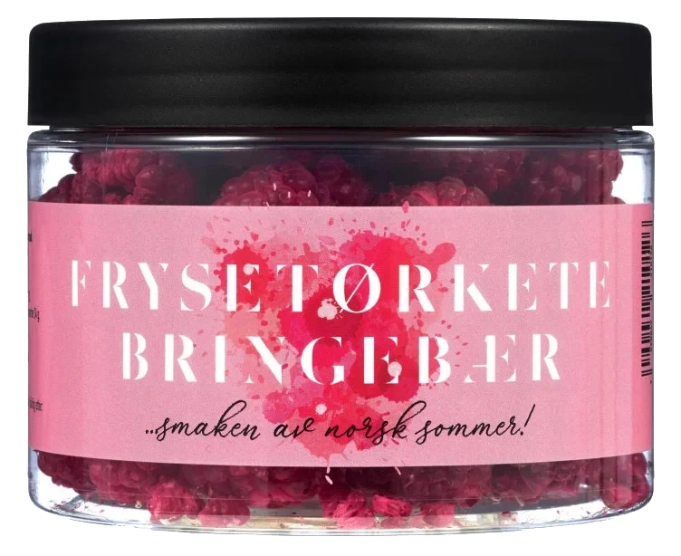 Frysetørkete Bringeb 35g Bringebærlandet