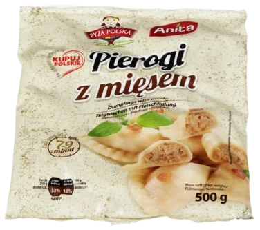 Pierogi med Kjøtt 500g Anita