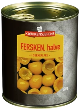 Fersken Halve 820g Kjøkkensjefens