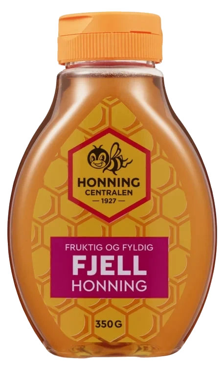 Fjellhonning Flytende 350g Honningsentralen
