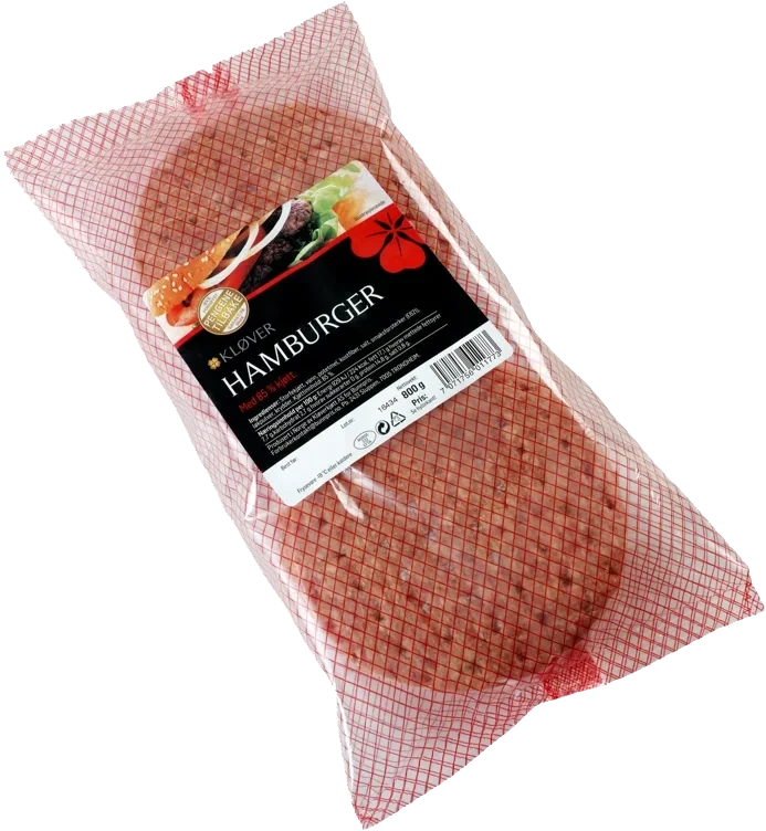 KLØVER HAMBURGER 800 g frys