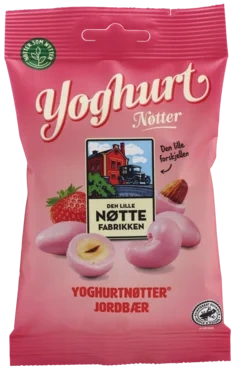 Yoghurtnøtt Jordbær 70g Dln