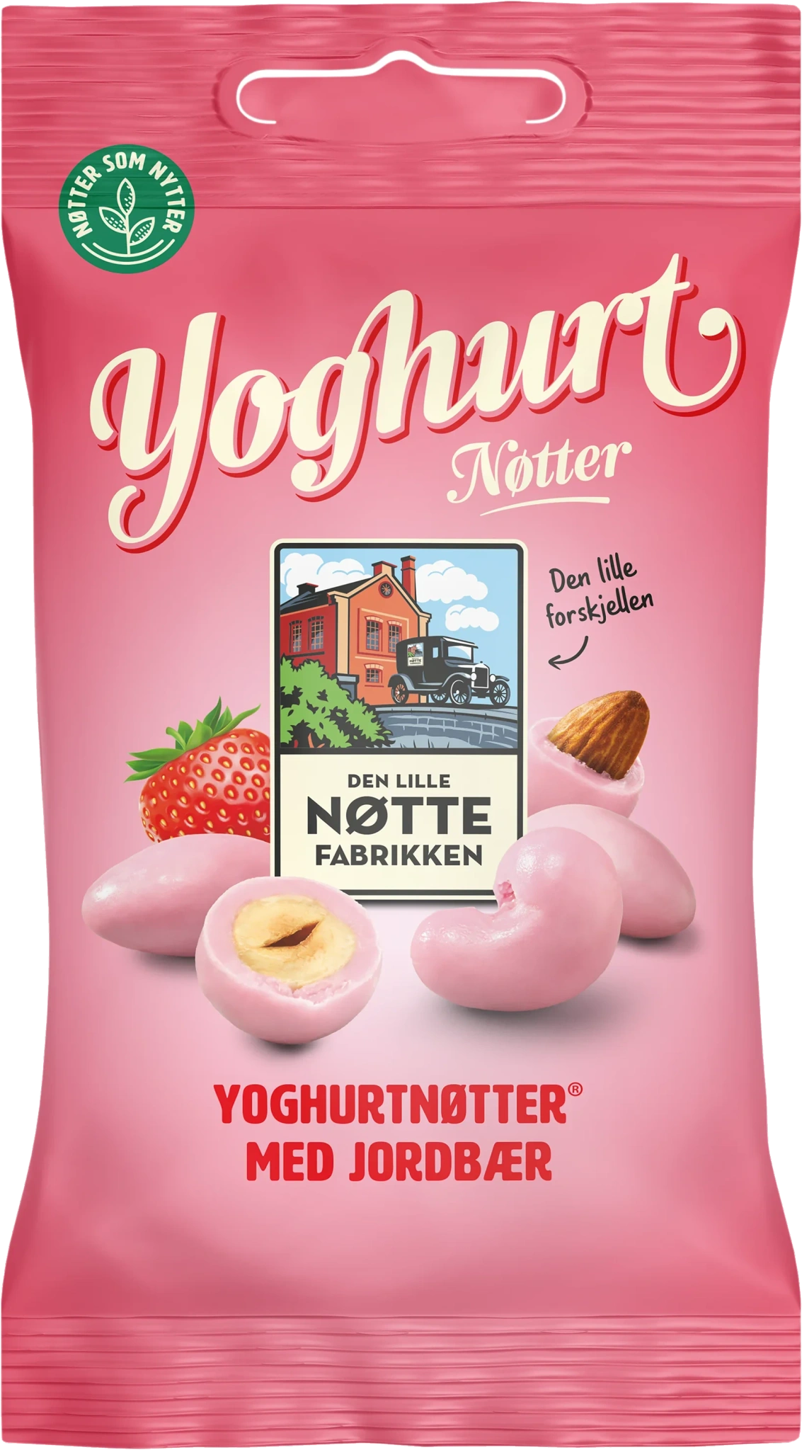 Yoghurtnötter Jordgubb