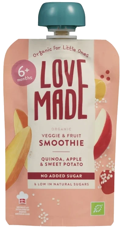 Smoothie m/Quinoa Eple&Søtpotet Øko 100g
