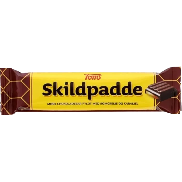 Toms Skildpadde Sjokoladebar 45g