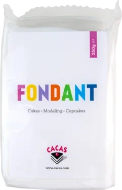 Fondant Hvit 250 g Cacas