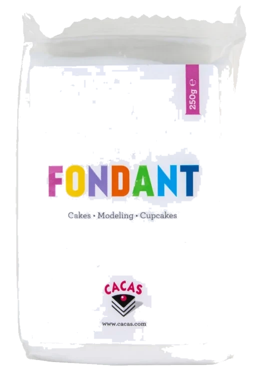 Fondant Hvit 250 g Cacas